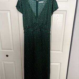 Reformation Silk Midi Dress